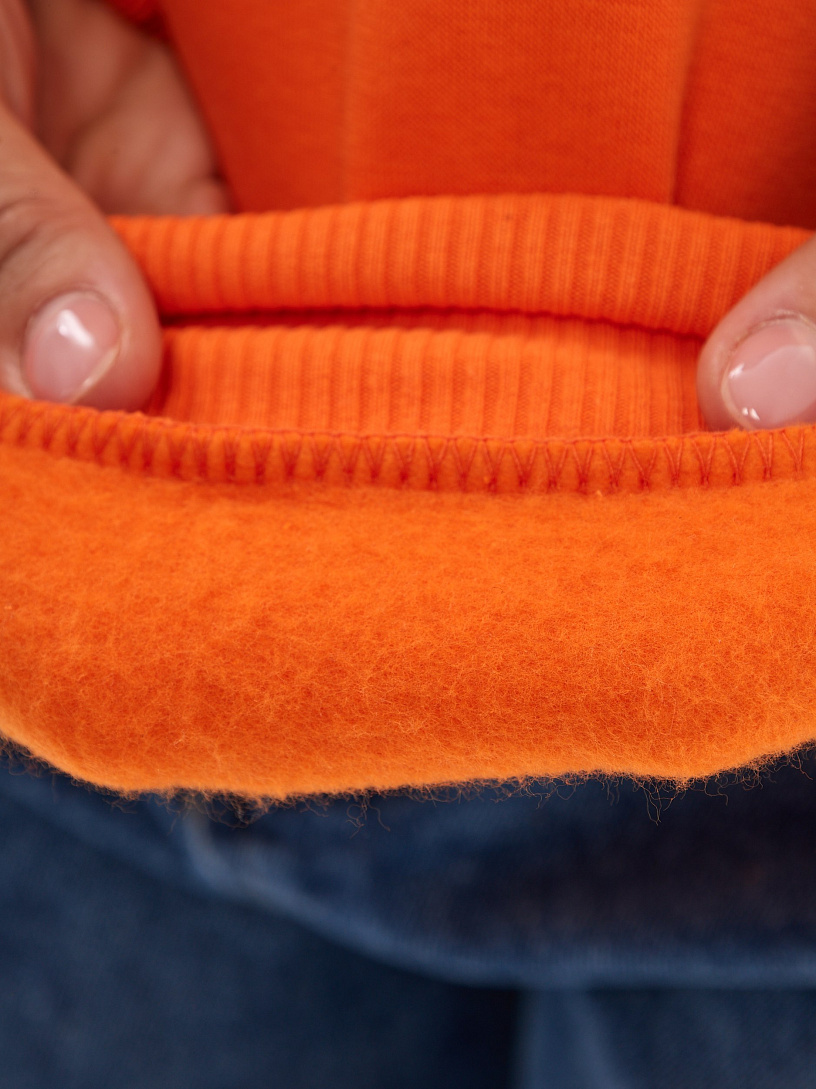 Свитшот Фокс_37/оранжевый